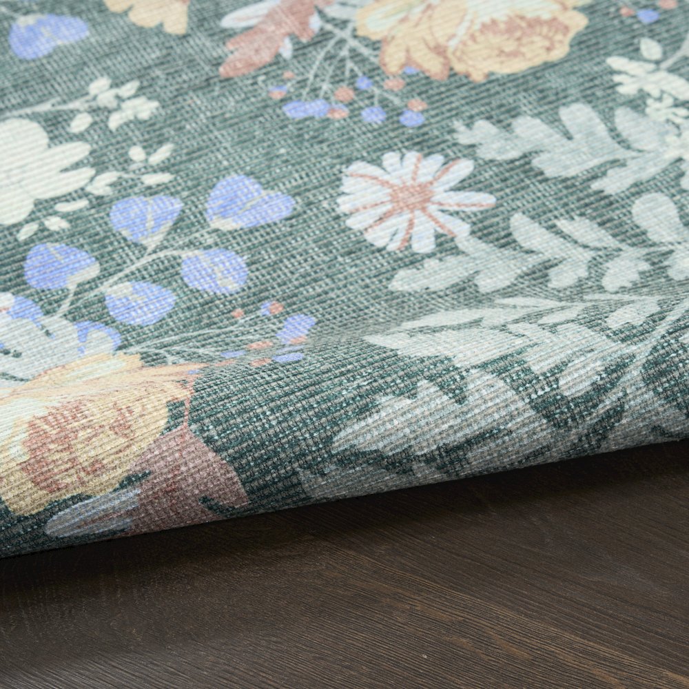 Nourison Home Botanical Washables Area Rug. Picture 7