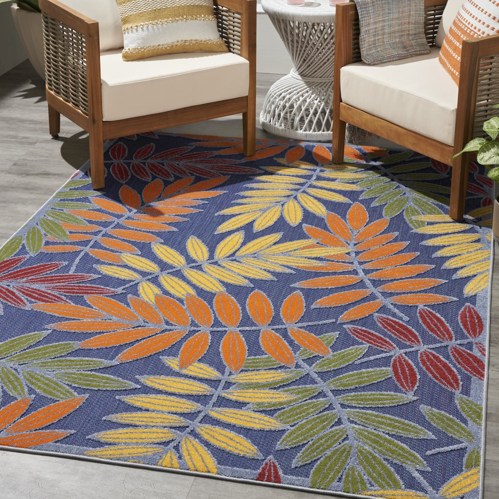 Outdoor Rectangle Area Rug, 6' x 9'. Picture 11