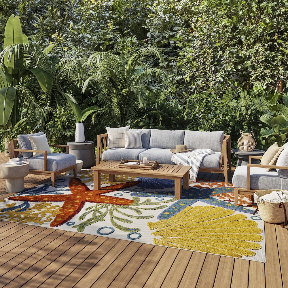 Nourison Home Aloha Area Rug. Picture 8