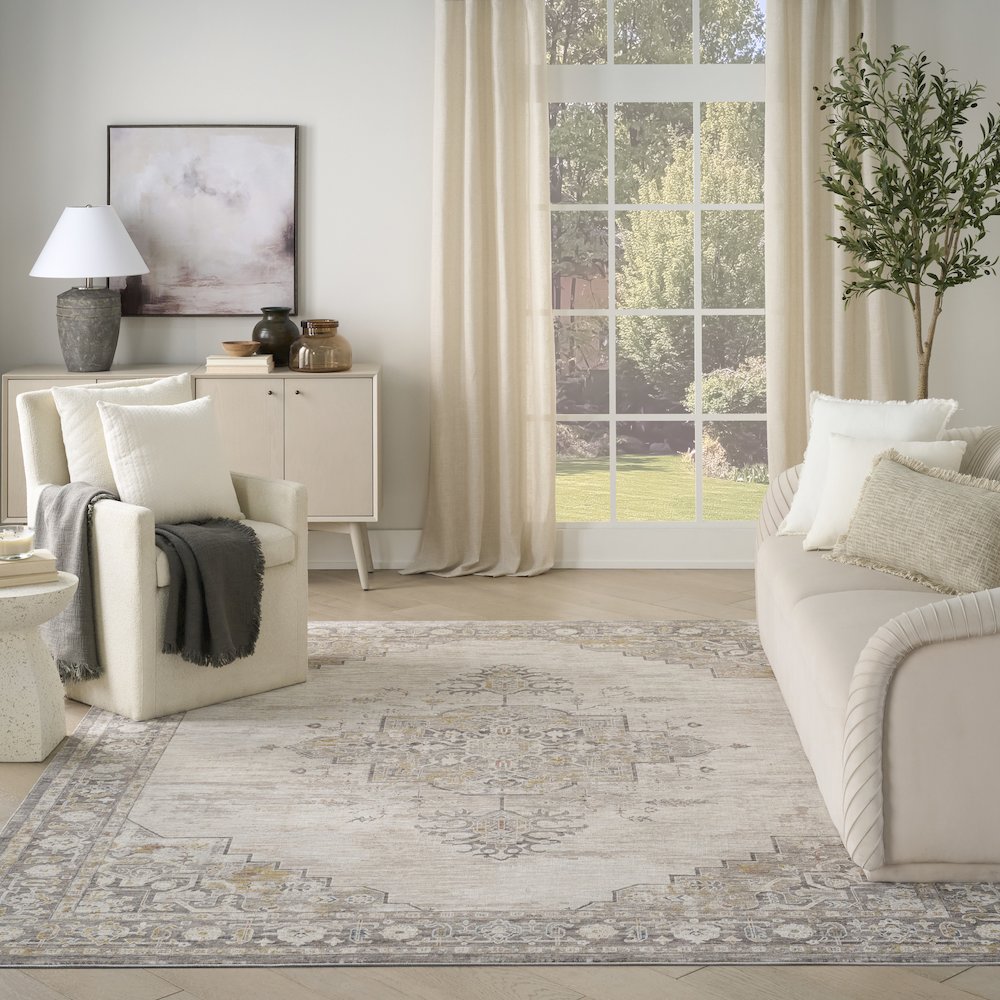 Nourison Home Heirloom Blend Area Rug. Picture 9