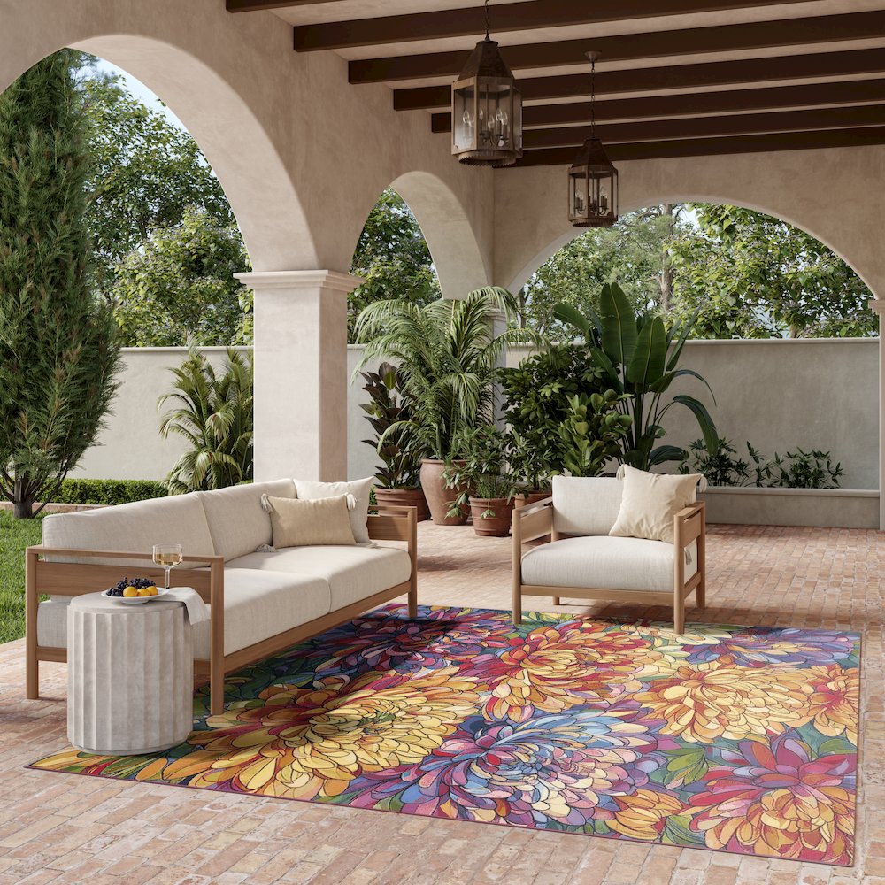 Nourison Home Color Splash Area Rug. Picture 2