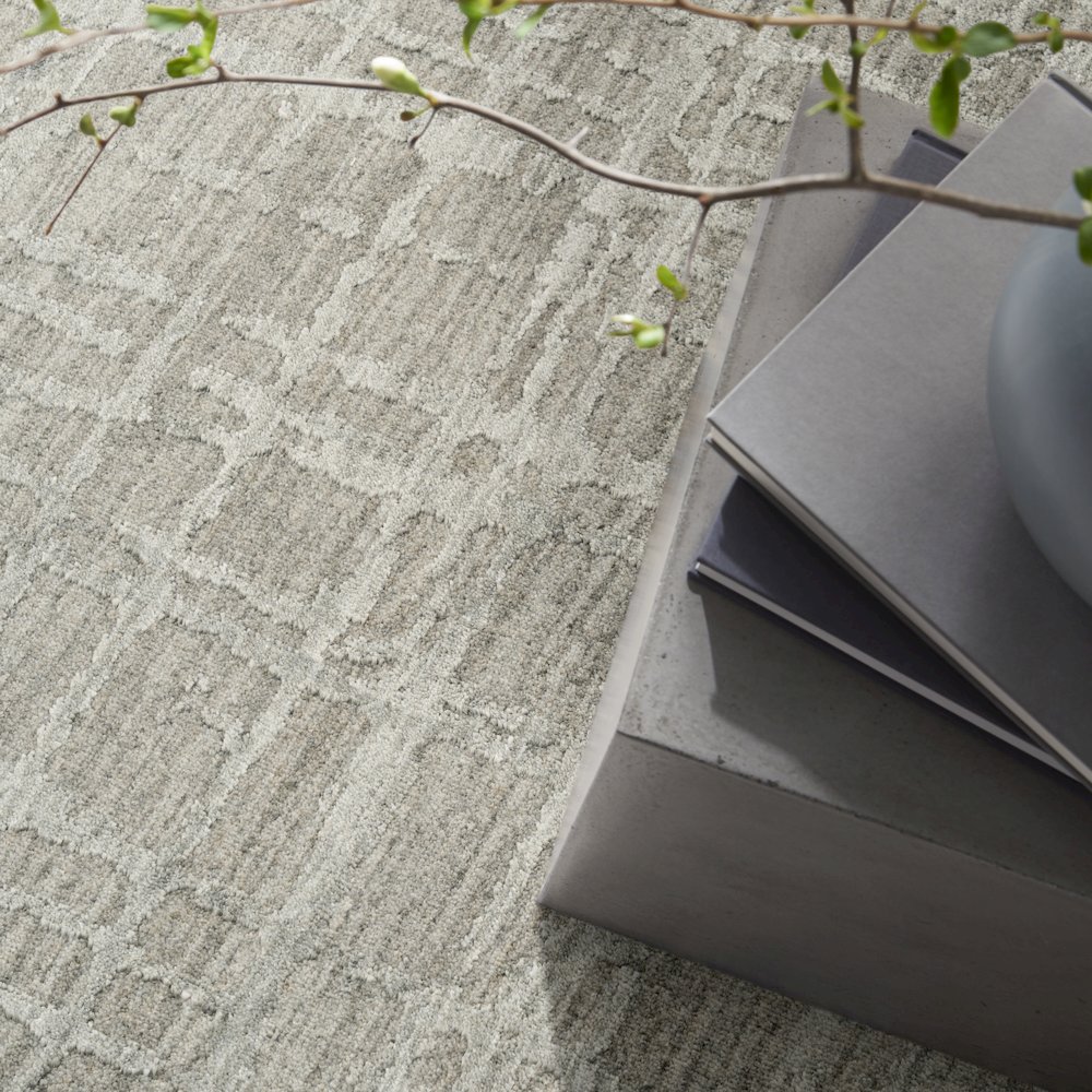 Latitude Area Rug, Slate, 9' x 12'. Picture 7
