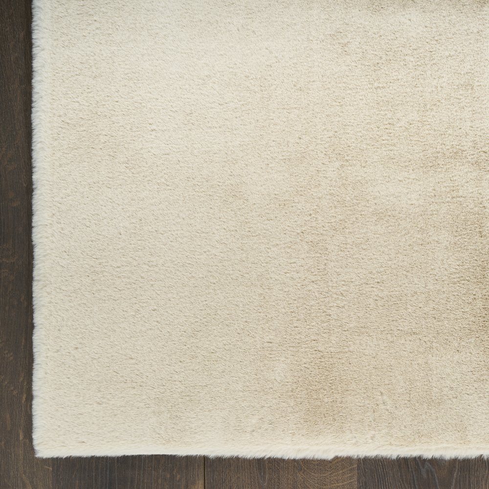 Nourison Home Soft Plush Rabbit Fur Area Rug. Picture 4