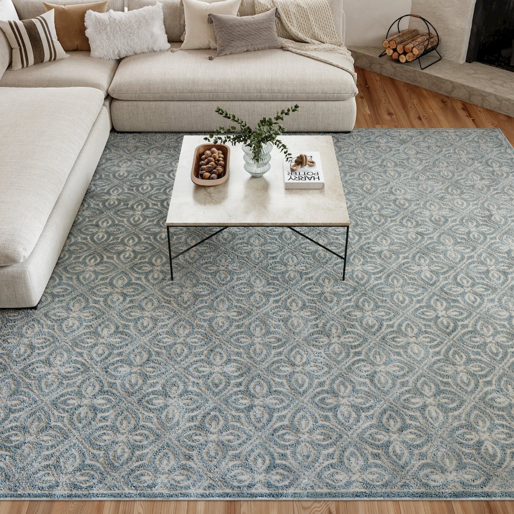 Nourison Home Washable Charm Area Rug. Picture 9
