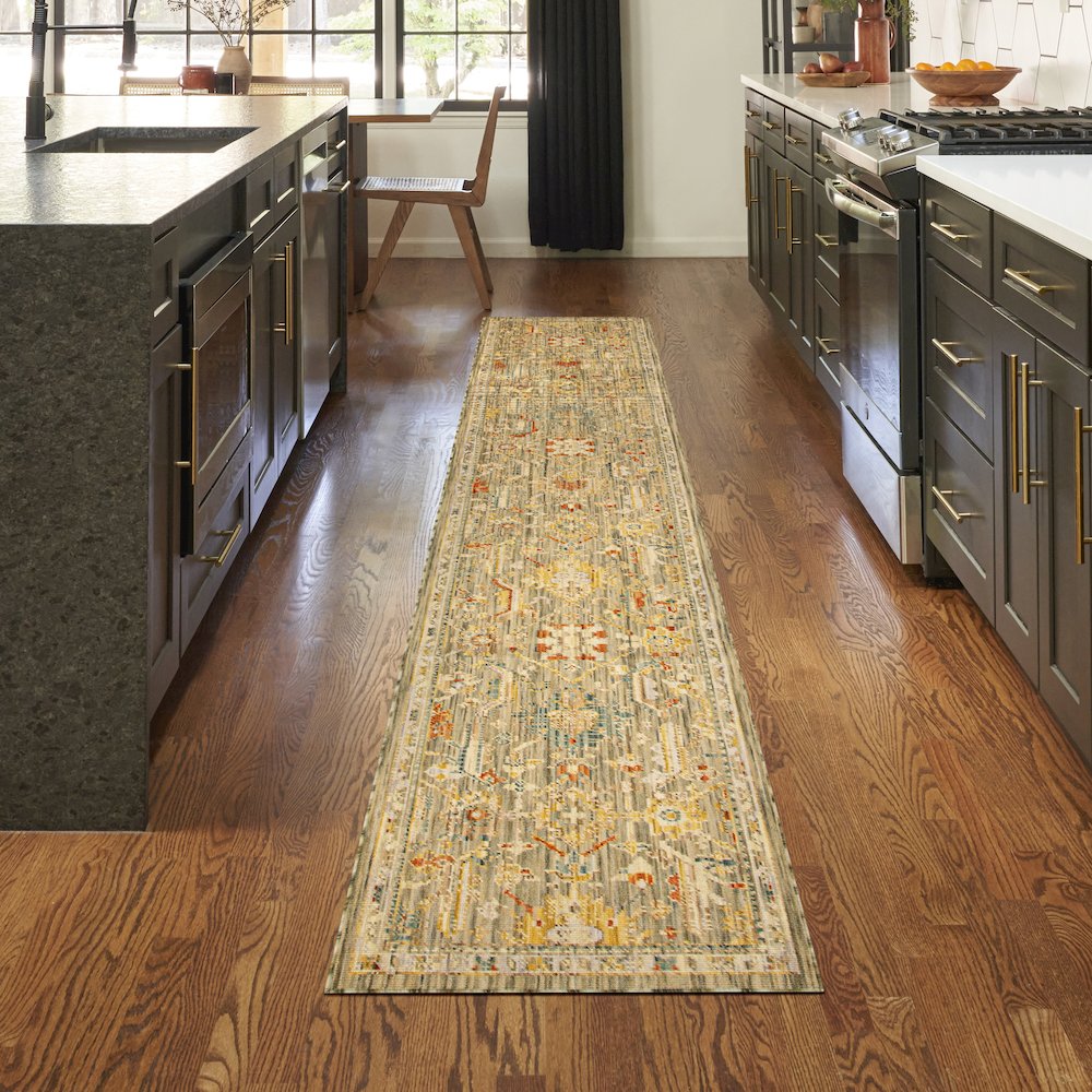 Nourison Home Antique Bloom Area Rug. Picture 2