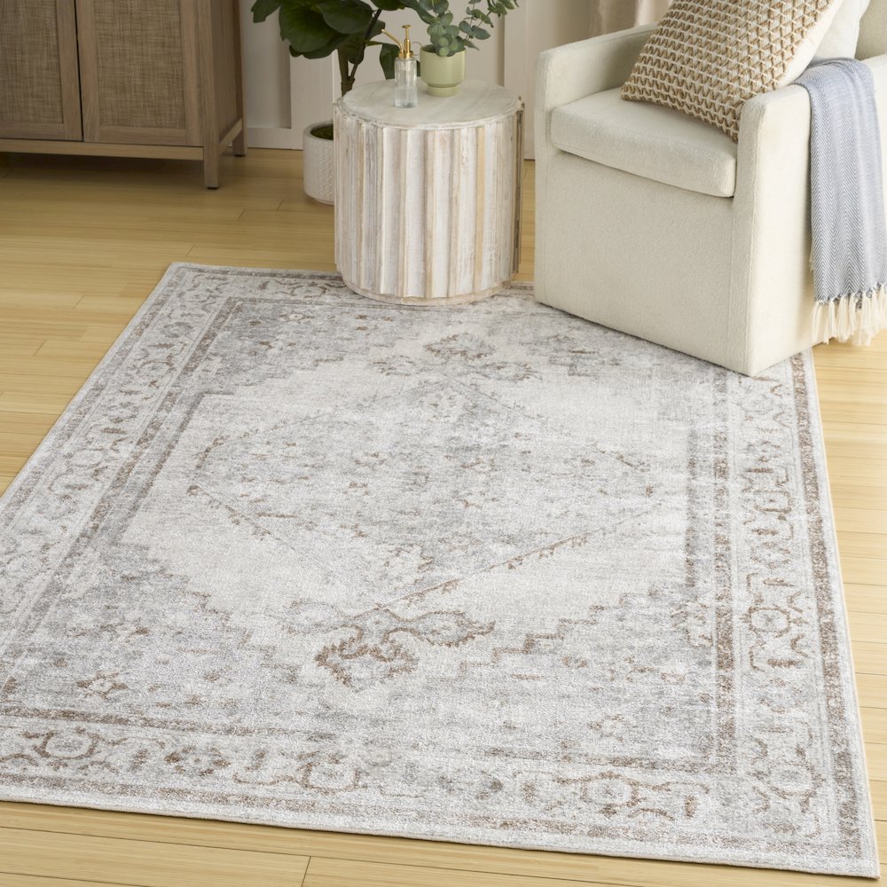 Nourison Home Astra Machine Washable Area Rug. Picture 2