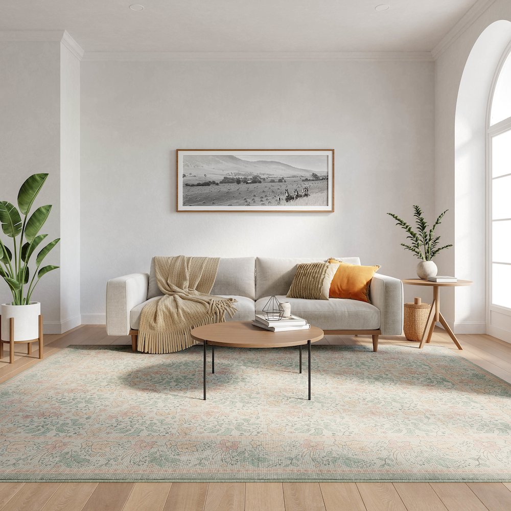 Nourison Home Botanical Washables Area Rug. Picture 2