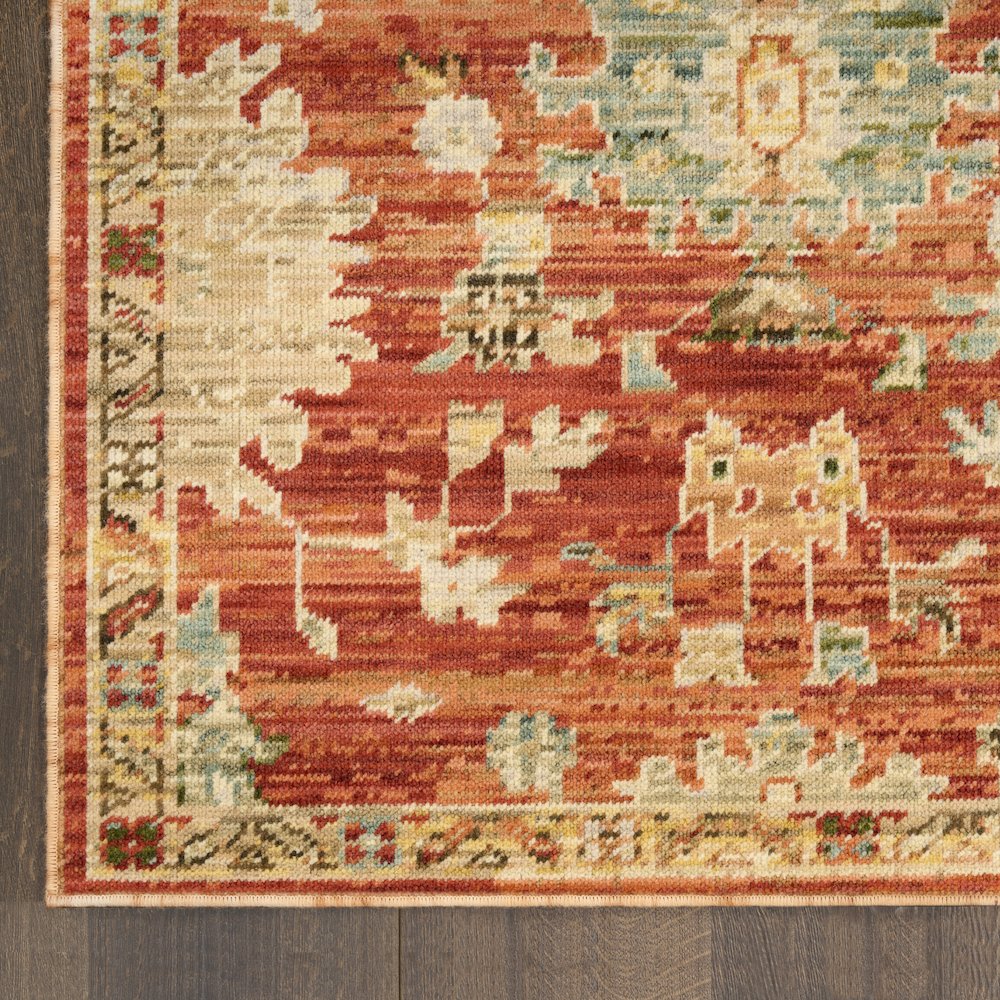 Nourison Home Antique Bloom Area Rug. Picture 4