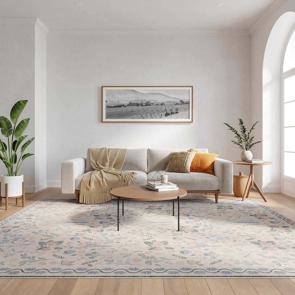 Nourison Home Botanical Washables Area Rug. Picture 2