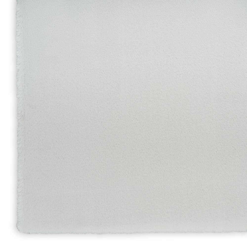 Nourison Home Soft Plush Rabbit Fur Area Rug. Picture 5