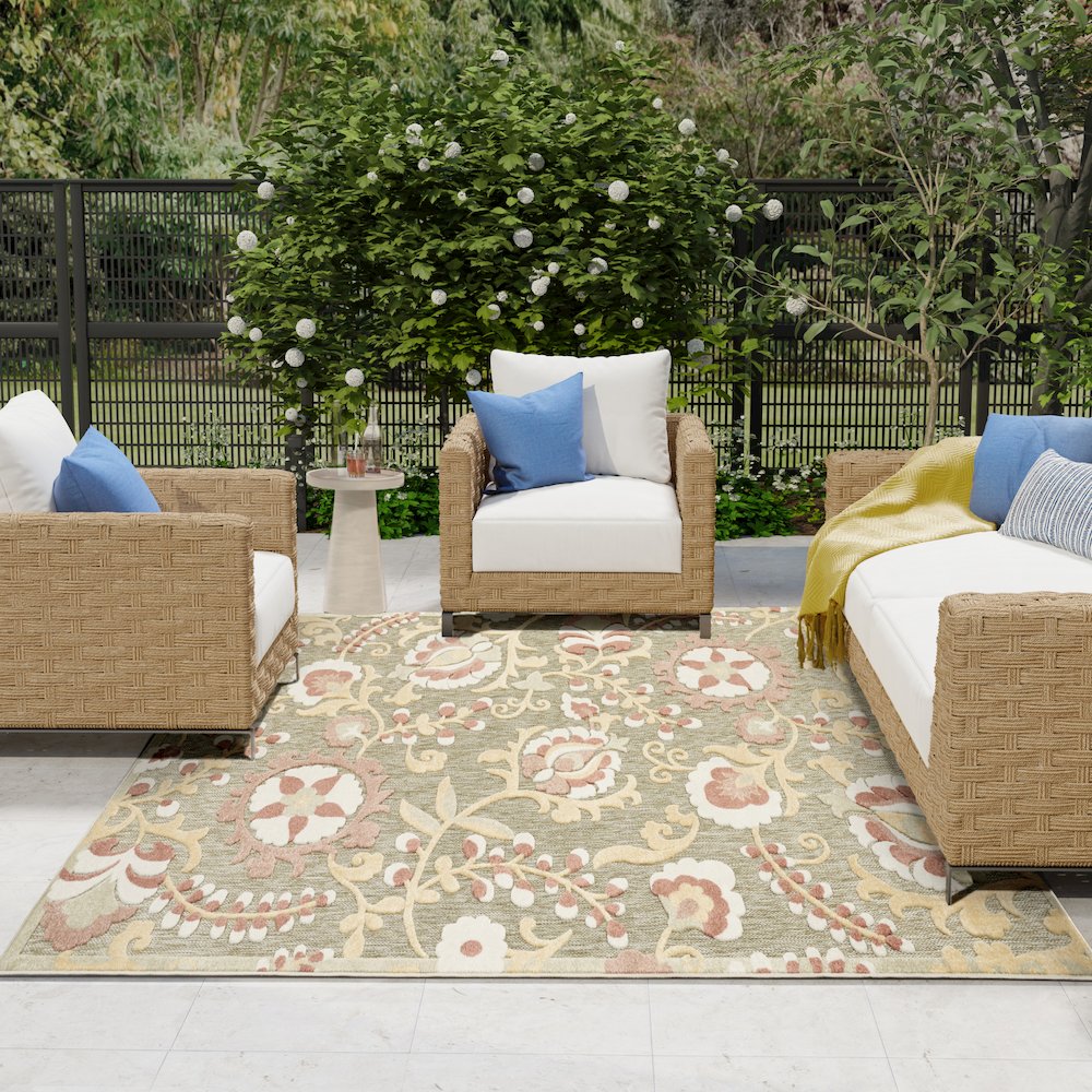 Nourison Home Aloha Area Rug. Picture 9
