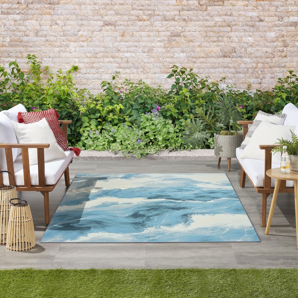Nourison Home Color Splash Area Rug. Picture 2