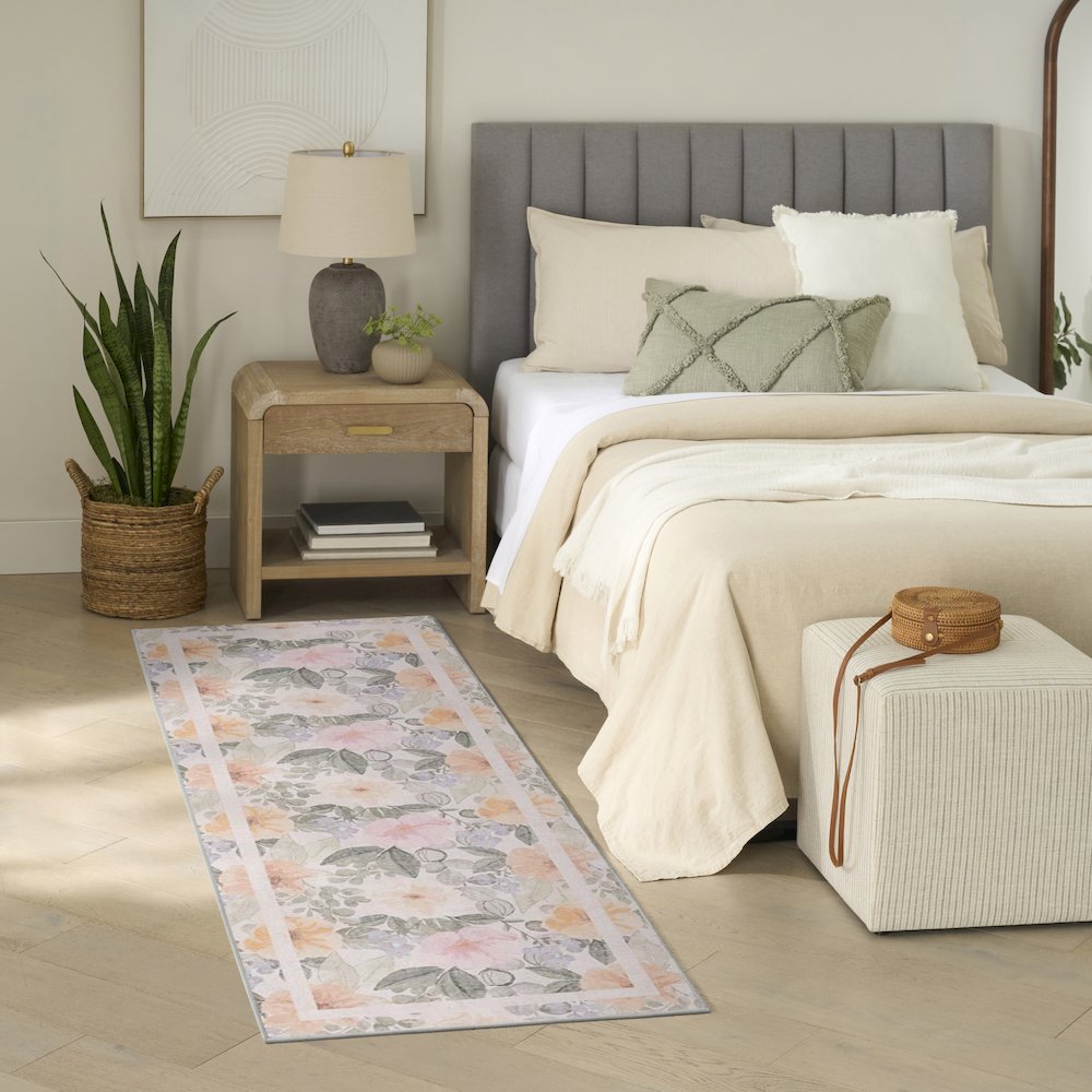 Nourison Home Botanical Washables Area Rug. Picture 2