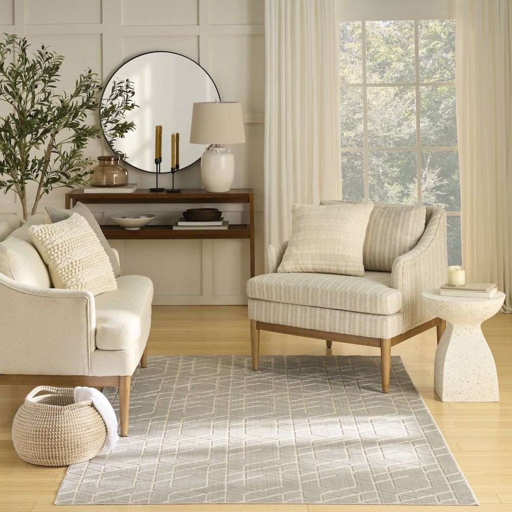 Nourison Home Washable Charm Area Rug. Picture 9