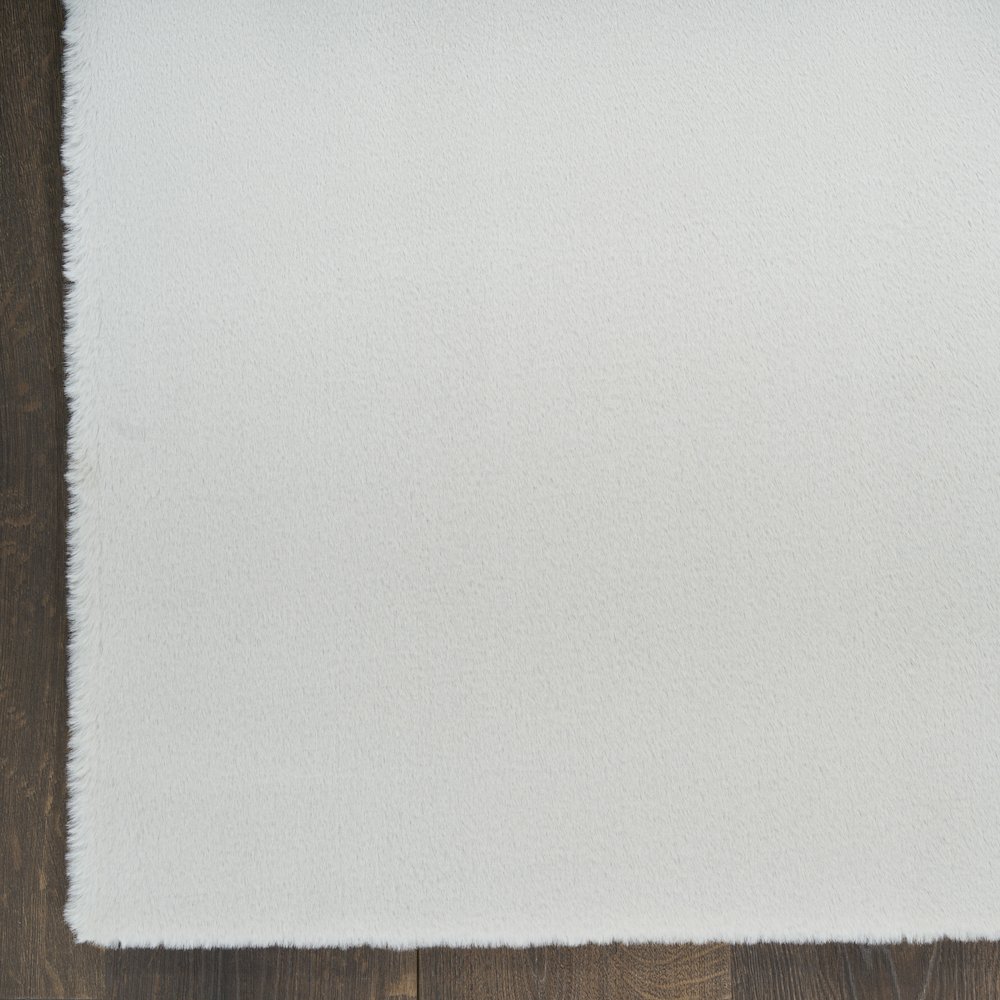 Nourison Home Soft Plush Rabbit Fur Area Rug. Picture 4