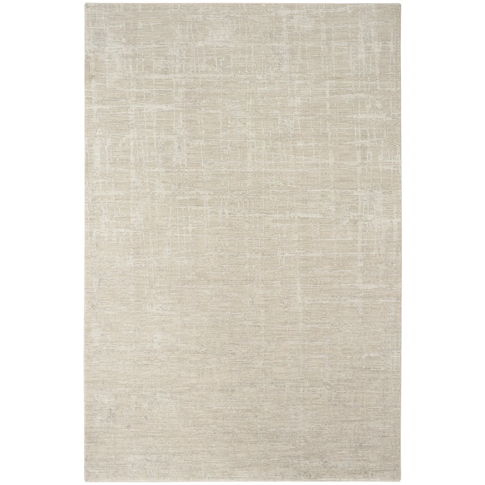 Latitude Area Rug, Ivory Beige, 9' x 12'. Picture 1