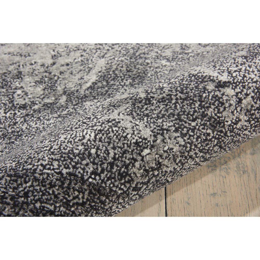 Silk Shadows Graphite Area Rug. Picture 5