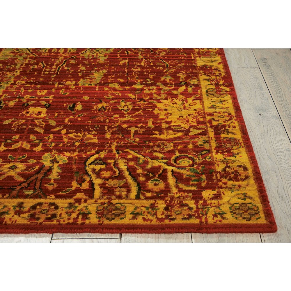Timeless Scarlet Area Rug. Picture 4