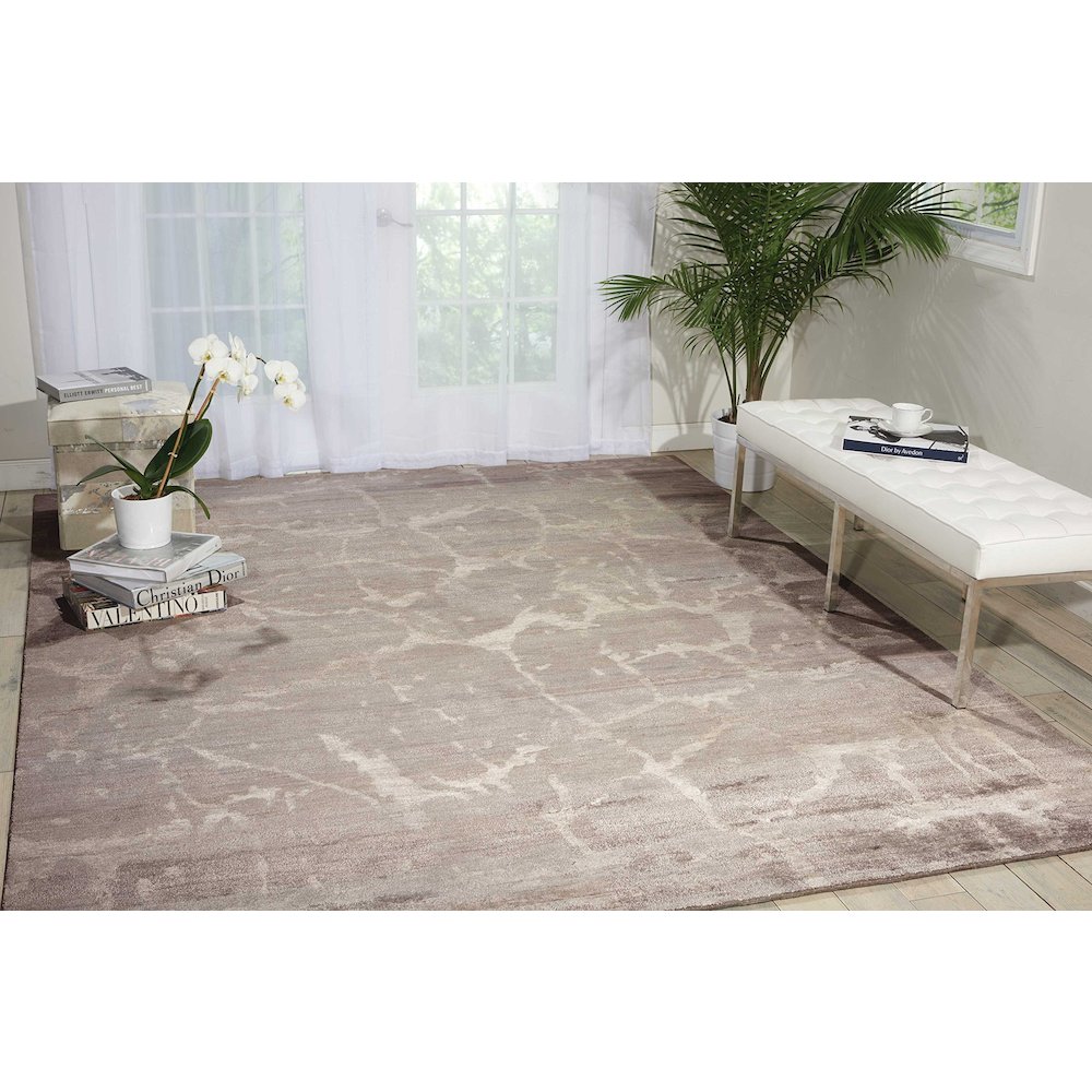 Silk Shadows Silver Area Rug. Picture 1