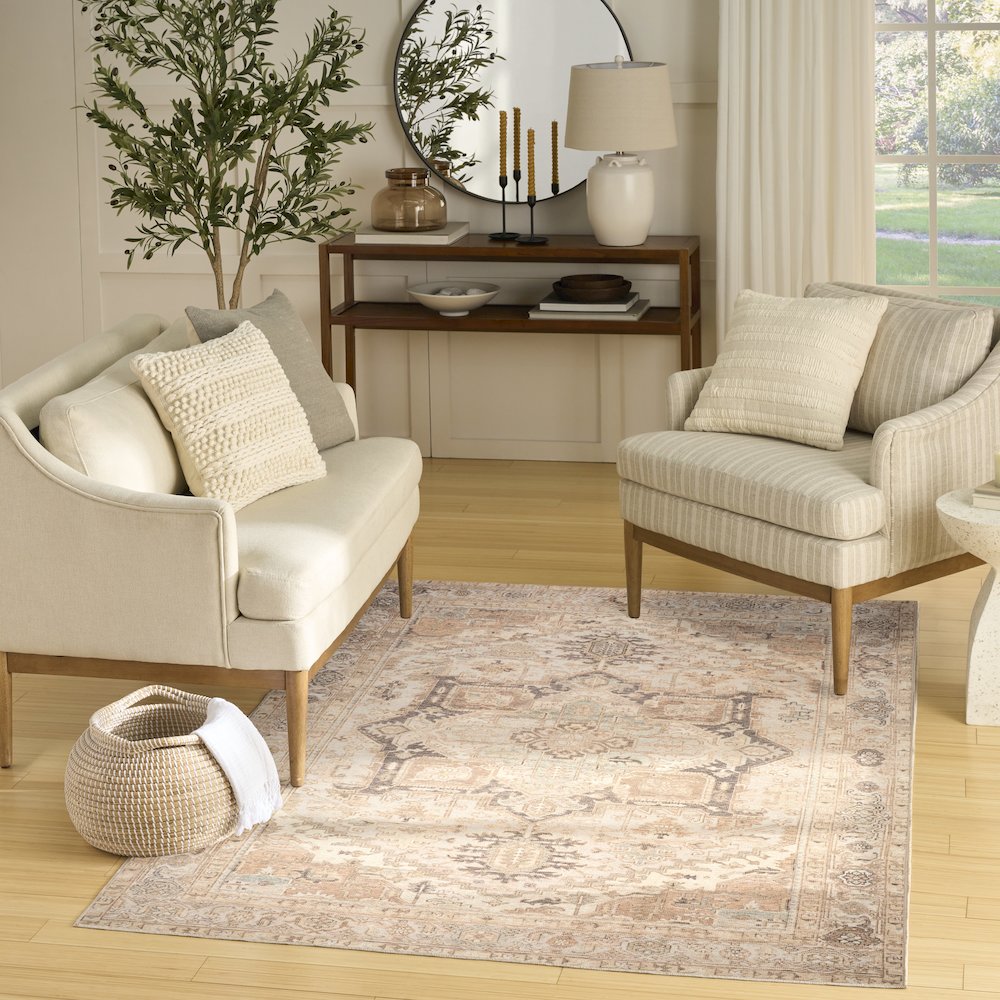 Nourison Home Vintage Washables Area Rug. Picture 2
