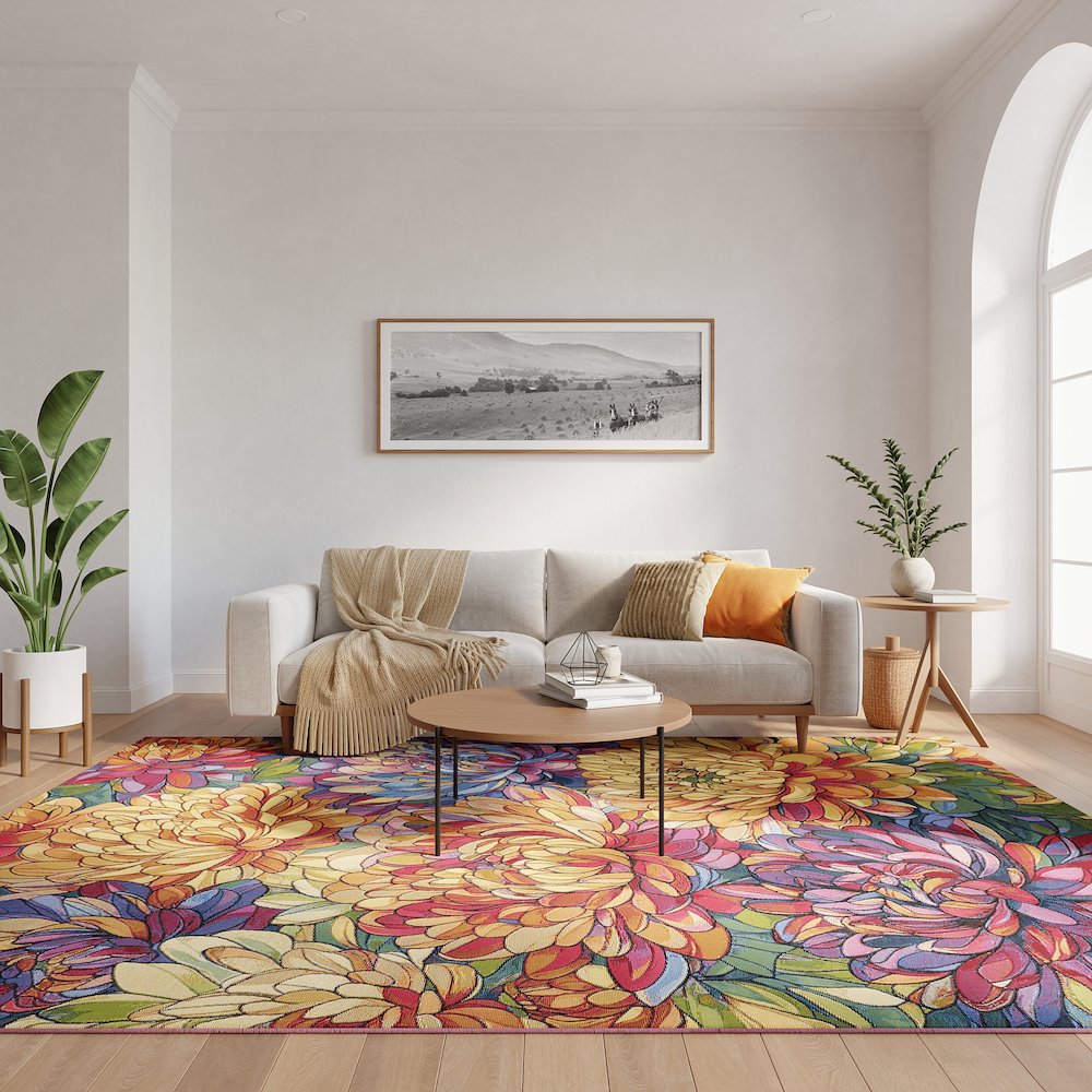 Nourison Home Color Splash Area Rug. Picture 9