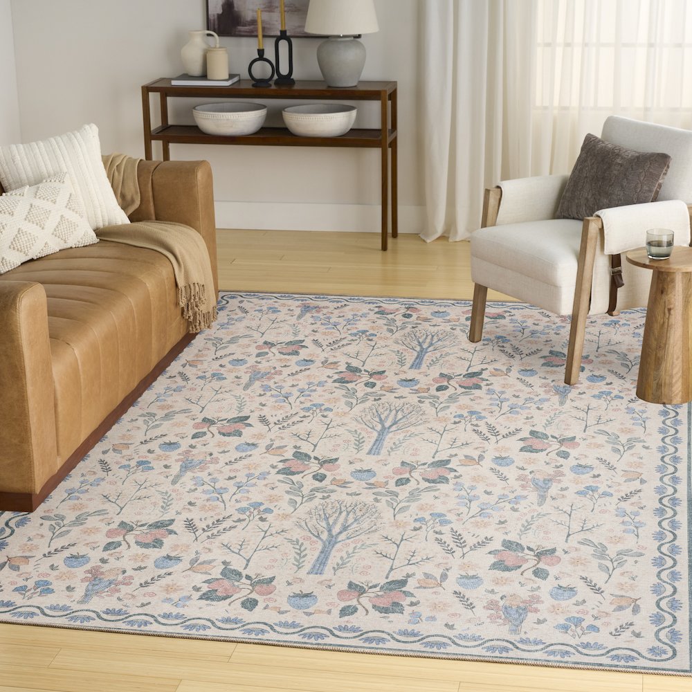 Nourison Home Botanical Washables Area Rug. Picture 2