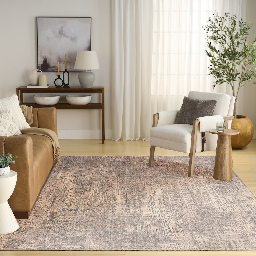 Nourison Home Botanical Washables Area Rug. Picture 9