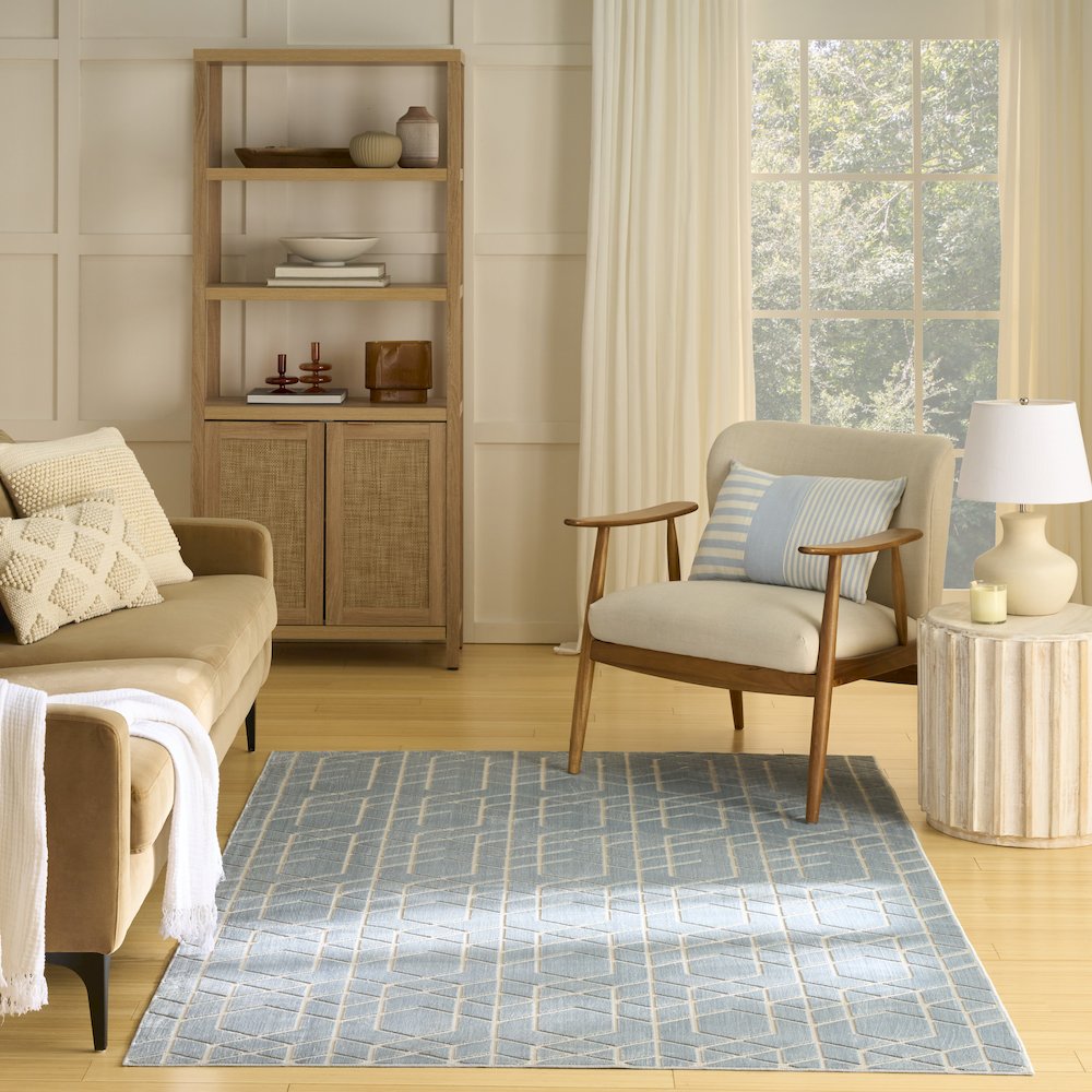 Nourison Home Washable Charm Area Rug. Picture 9