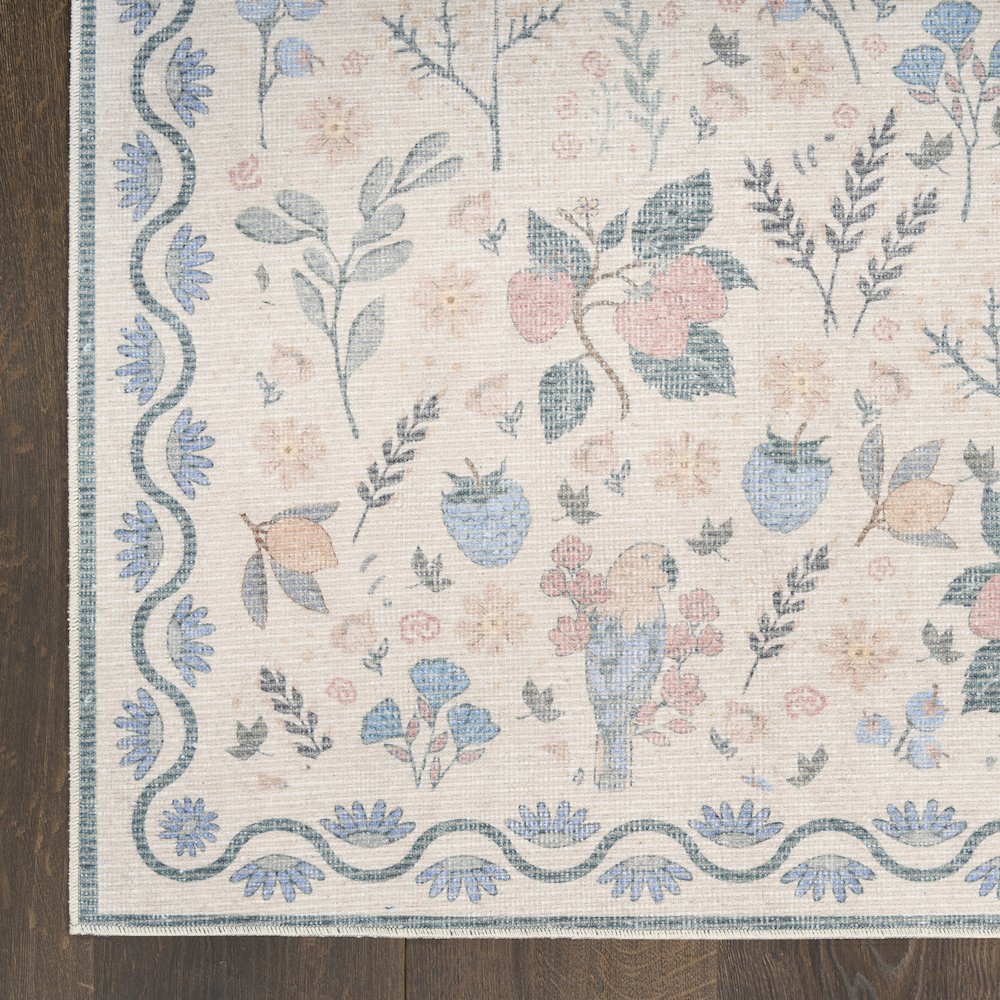Nourison Home Botanical Washables Area Rug. Picture 4