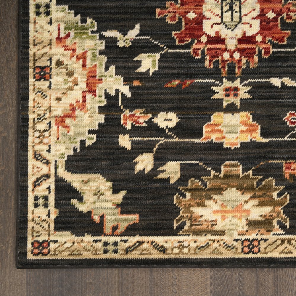 Nourison Home Antique Bloom Area Rug. Picture 4