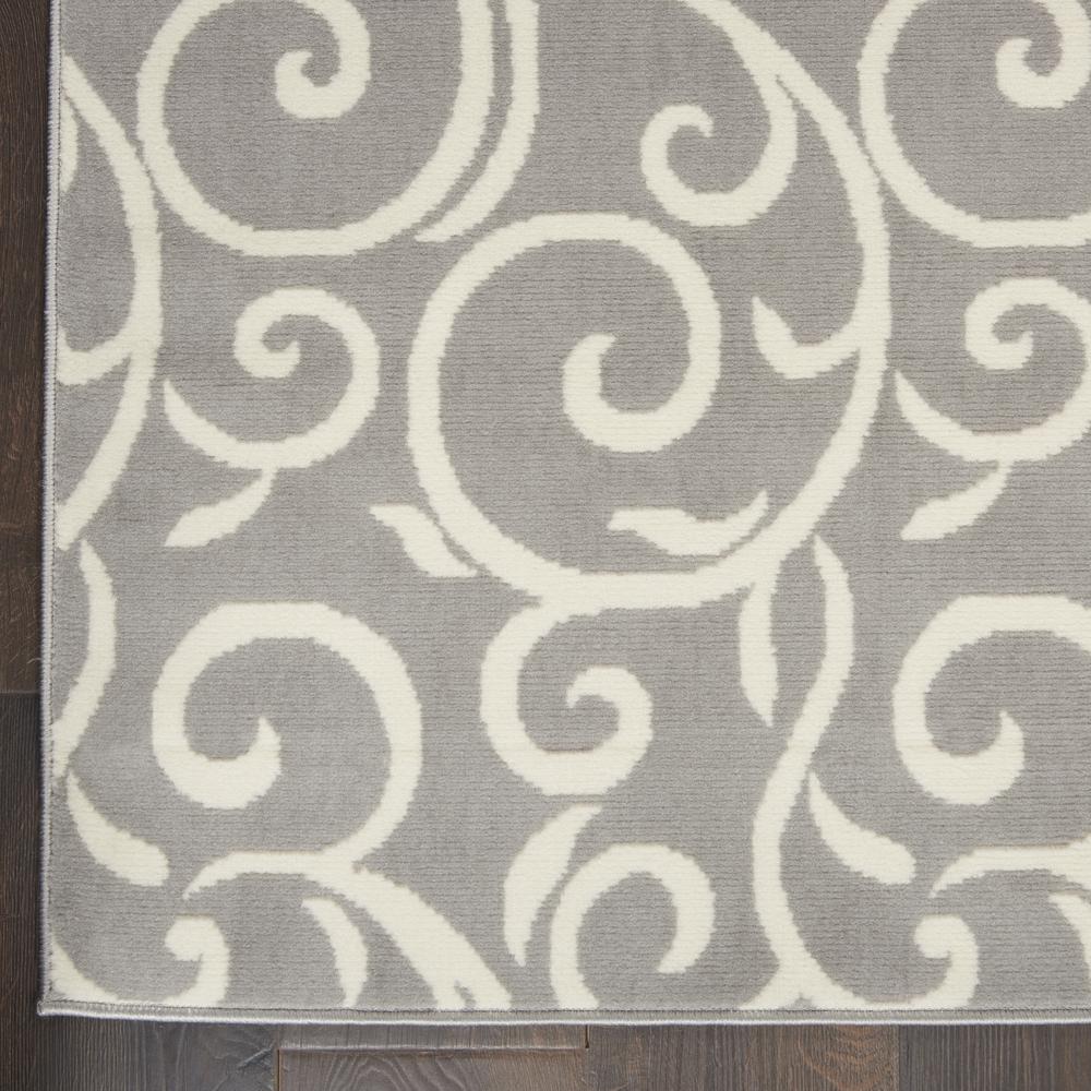 Grafix Area Rug, Grey, 6' x 9'. Picture 2