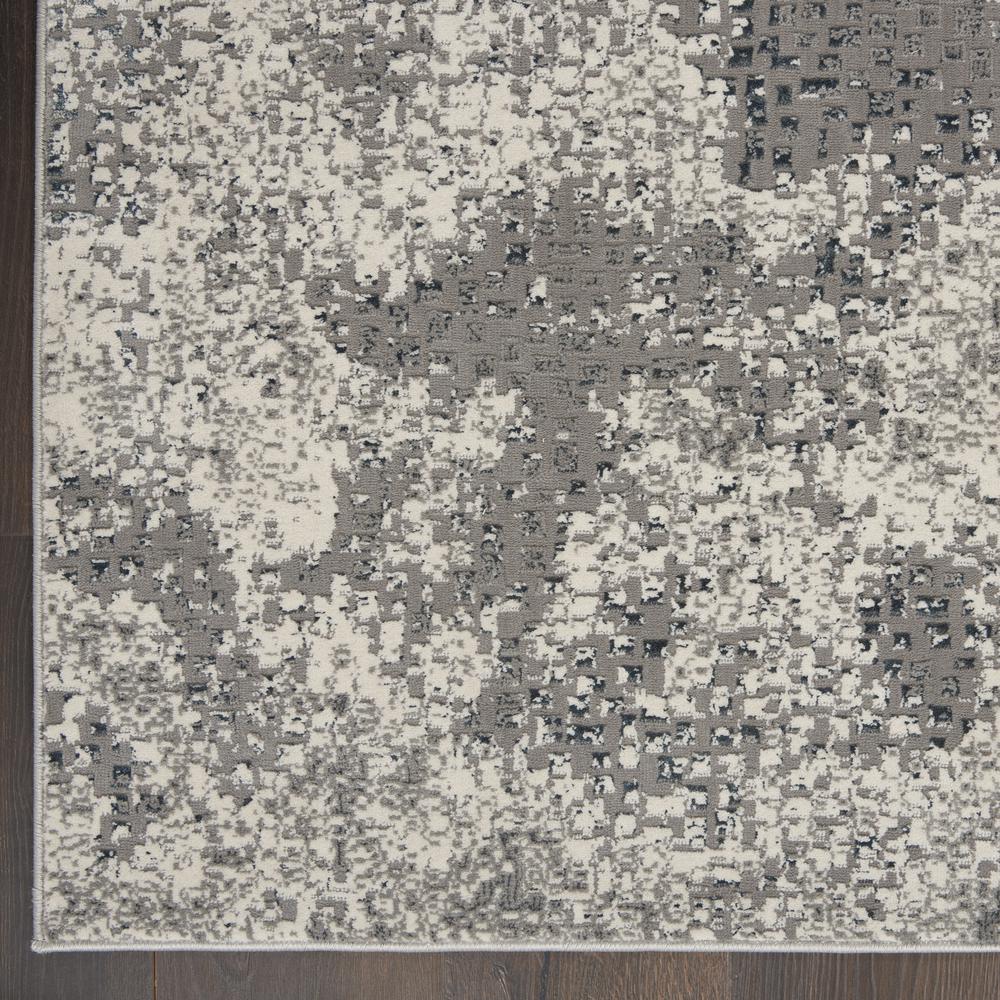 MA90 Uptown Area Rug, Ivory/Grey, 2'2" x 7'6". Picture 2