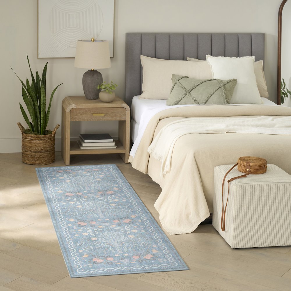 Nourison Home Botanical Washables Area Rug. Picture 2