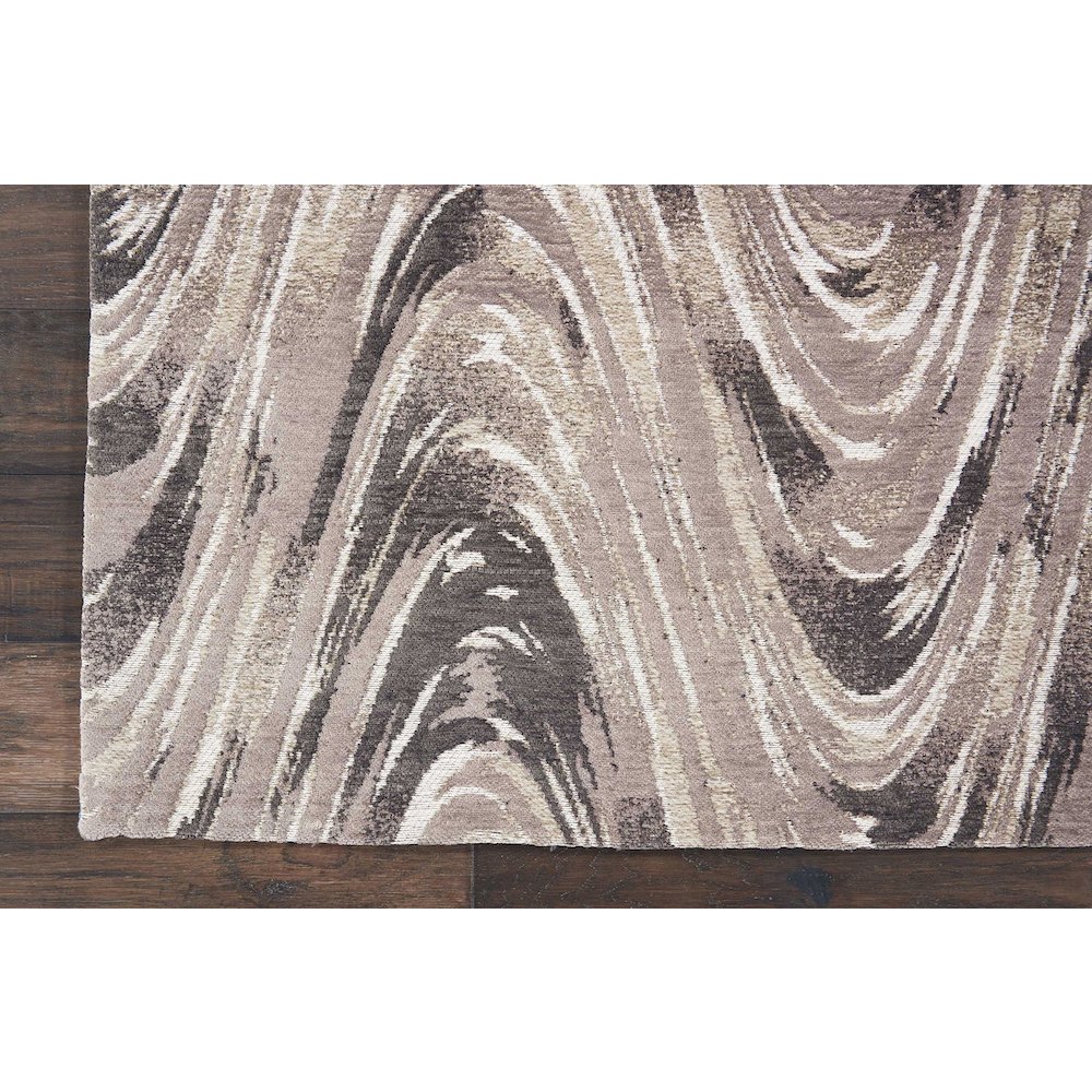 Studio NYC Design "Current" Charcoal Area Rug by Nourison. Picture 4