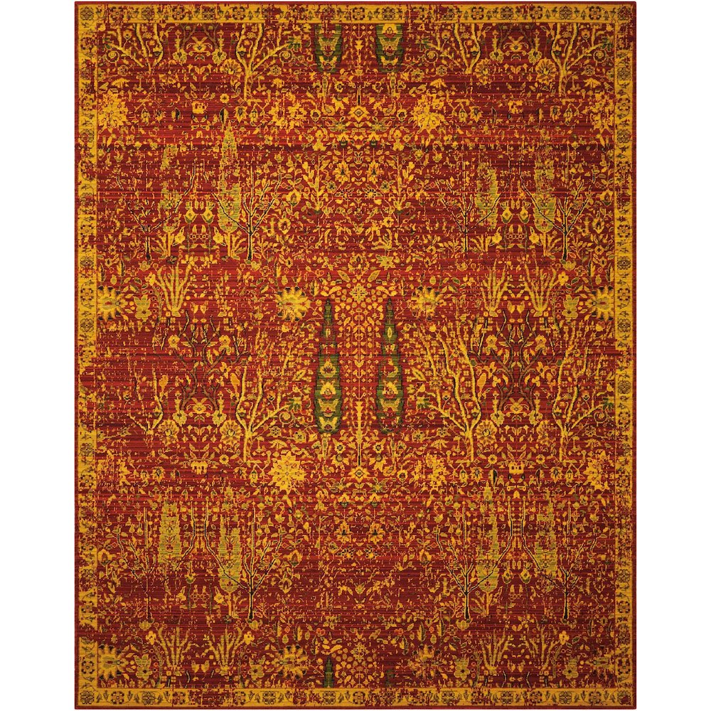 Timeless Scarlet Area Rug. Picture 2