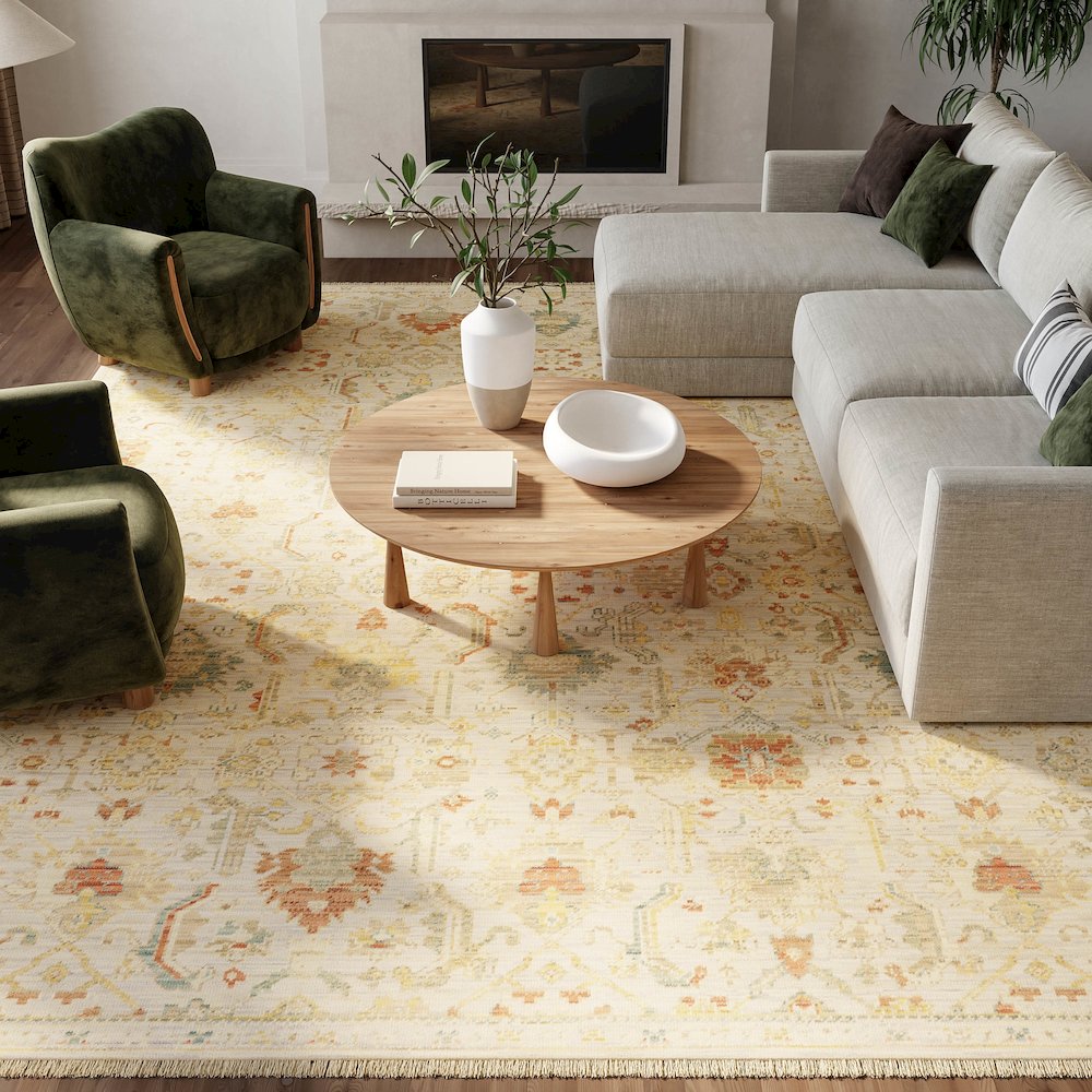 Nourison Home Antique Bloom Area Rug. Picture 9