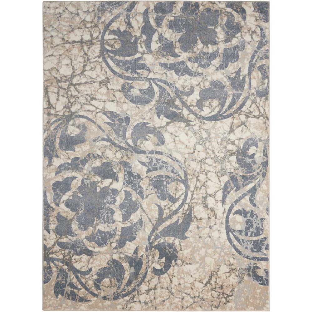 Modern Rectangle Area Rug, 5' x 7'. Picture 1