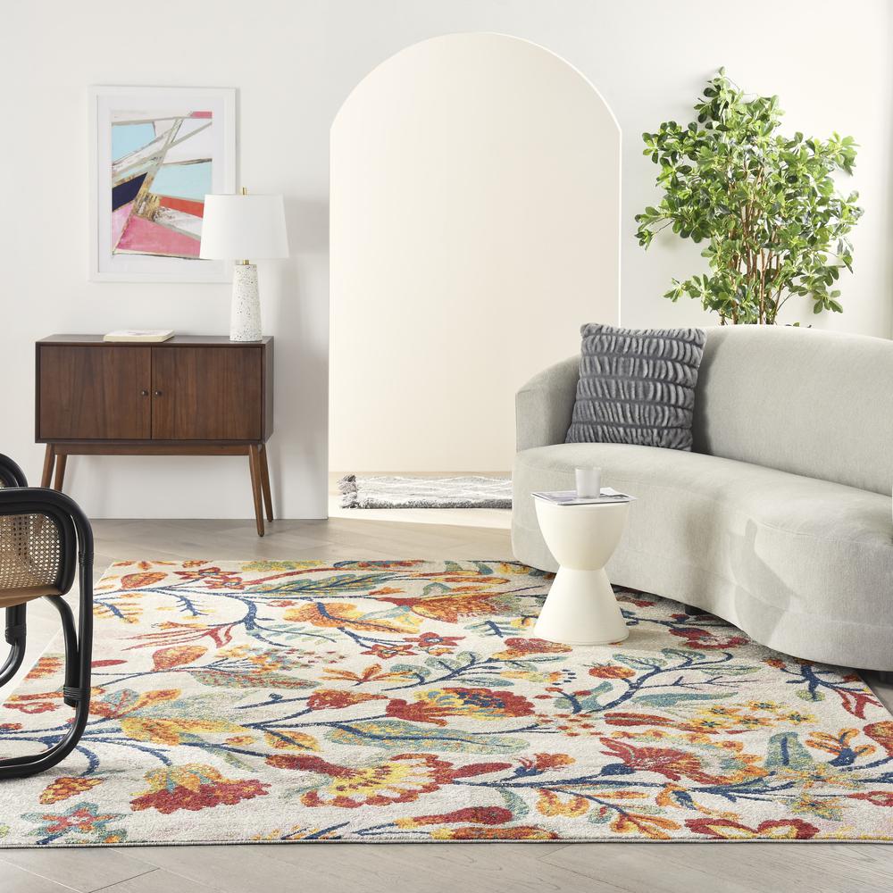 Bohemian Rectangle Area Rug, 8' x 10'. Picture 9