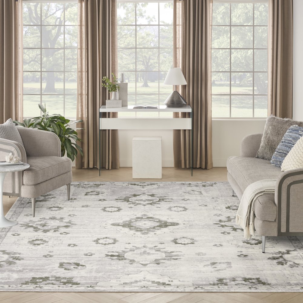 Nourison Home Astra Machine Washable Area Rug. Picture 9