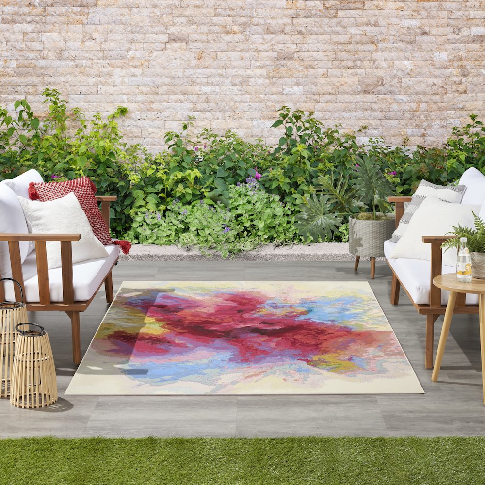 Nourison Home Color Splash Area Rug. Picture 2