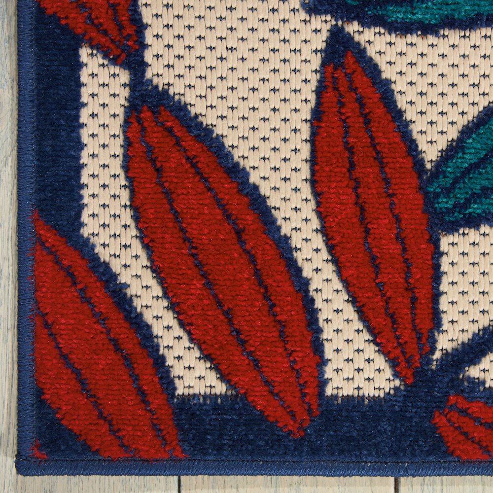 Tropical Rectangle Area Rug, 6' x 9'. Picture 5
