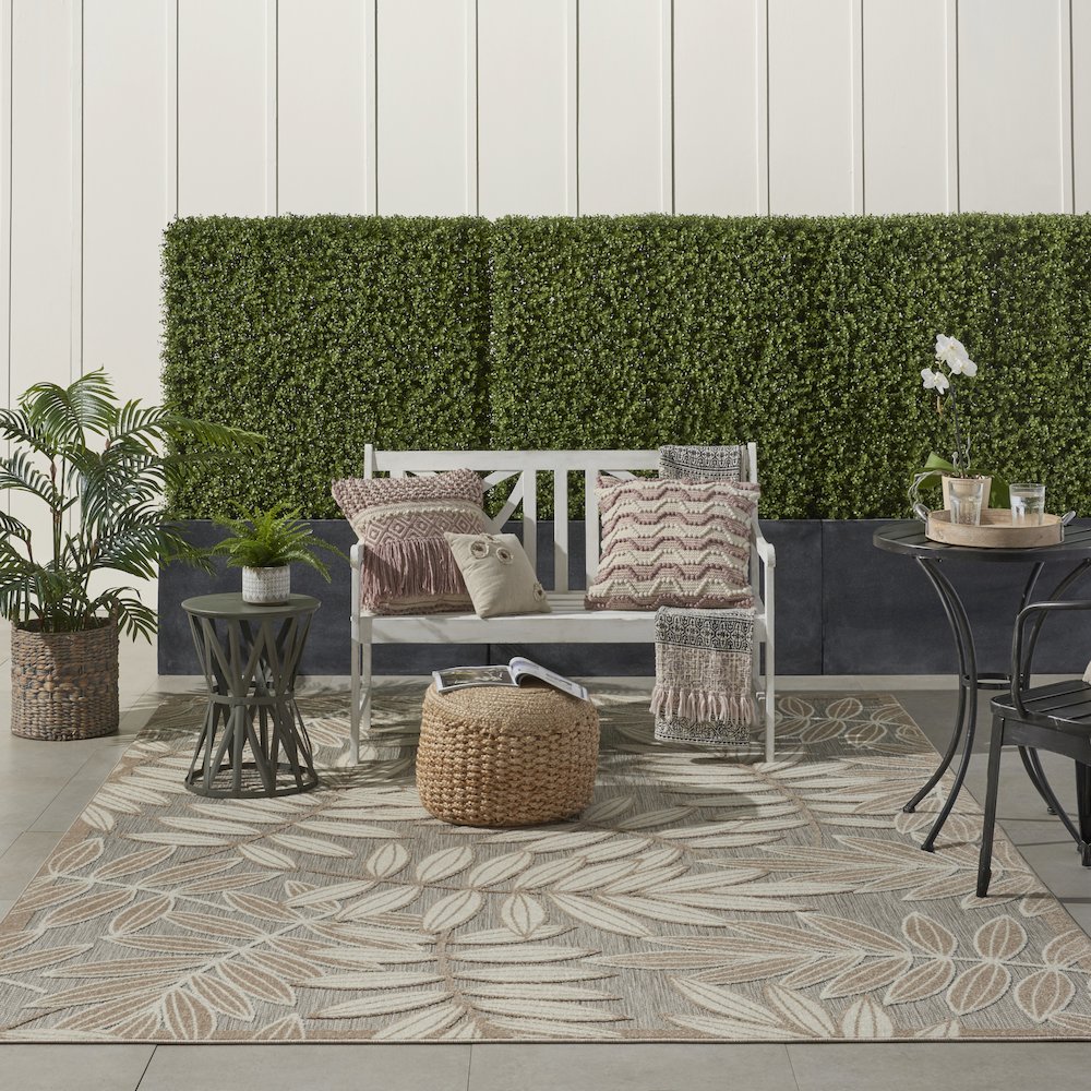 ALH18 Aloha Natural Area Rug- 7' x 10'. Picture 11
