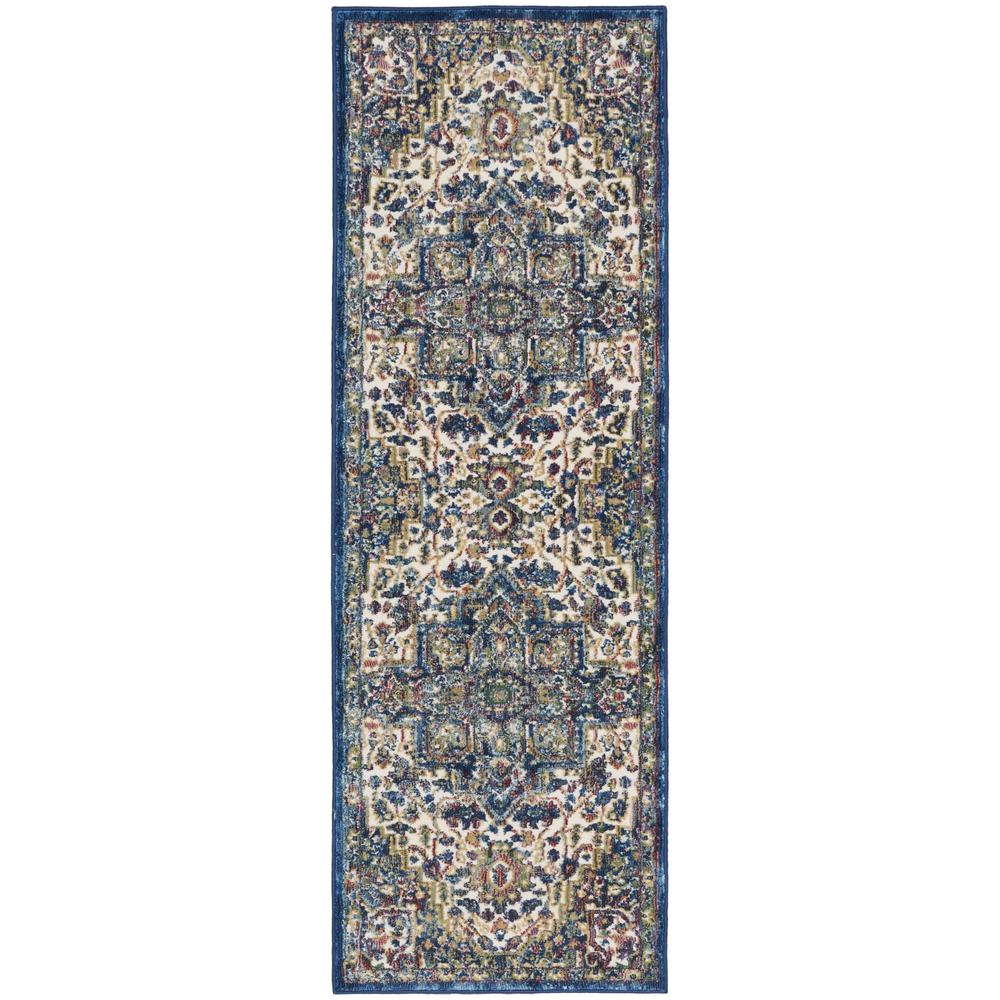 Bohemian Runner Area Rug, 8' Runner. Picture 1