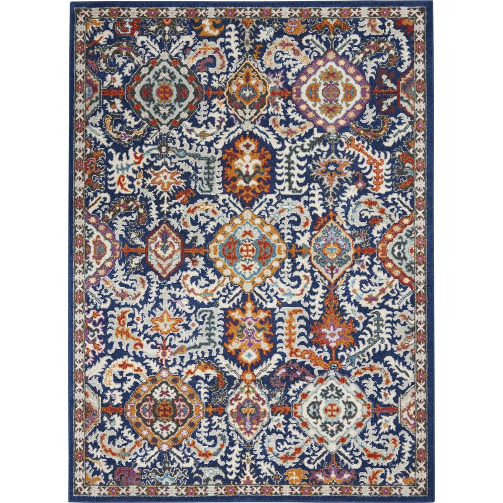 Rustic Rectangle Area Rug, 4' x 6'. Picture 1