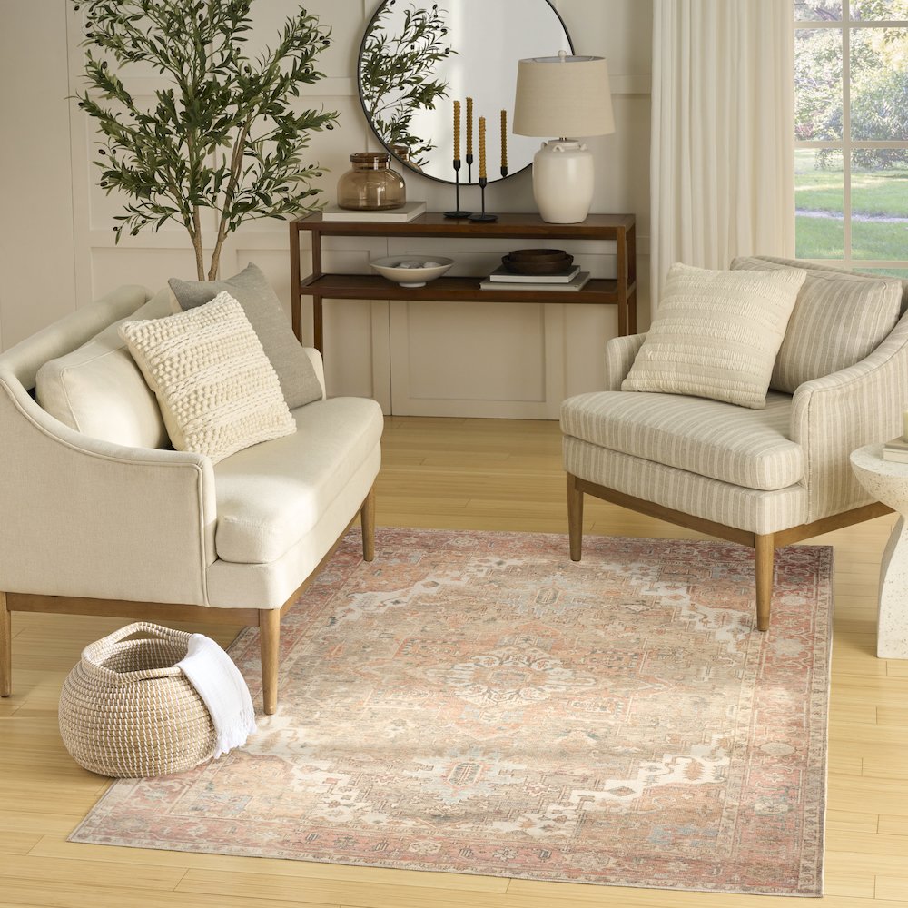 Nourison Home Vintage Washables Area Rug. Picture 2