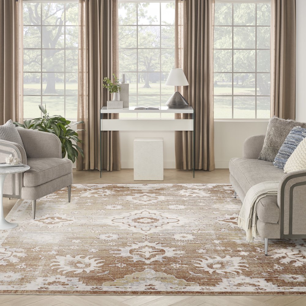 Nourison Home Astra Machine Washable Area Rug. Picture 9