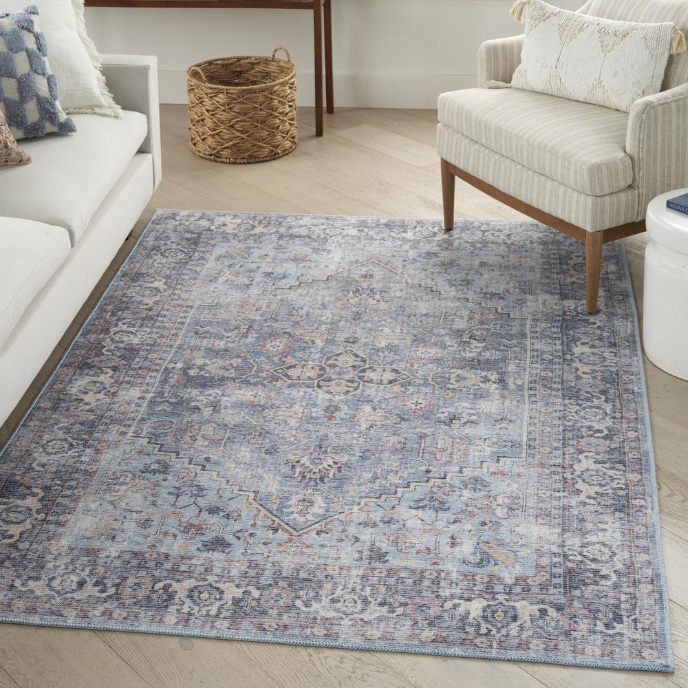 Vintage Rectangle Area Rug, 6' x 9'. Picture 3
