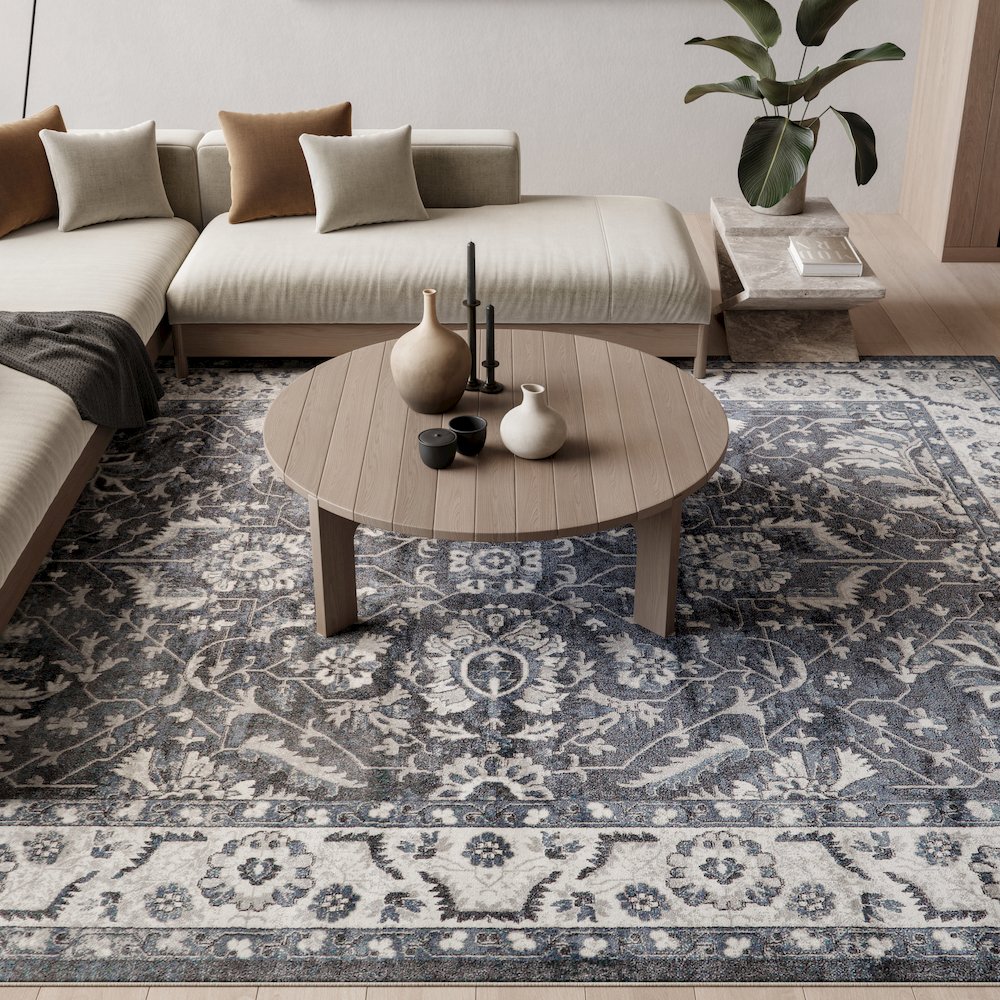 Nourison Home Astra Machine Washable Area Rug. Picture 9