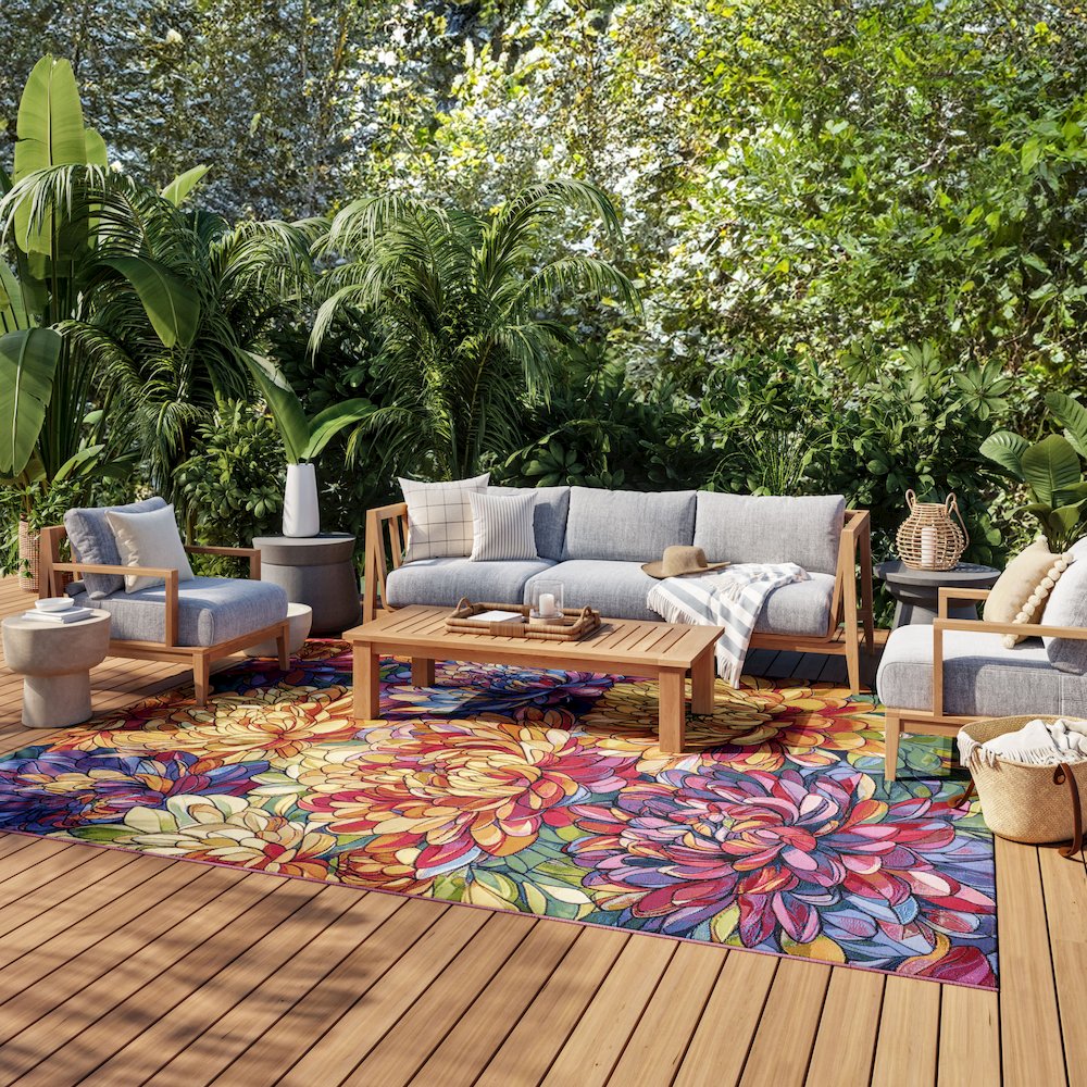 Nourison Home Color Splash Area Rug. Picture 2