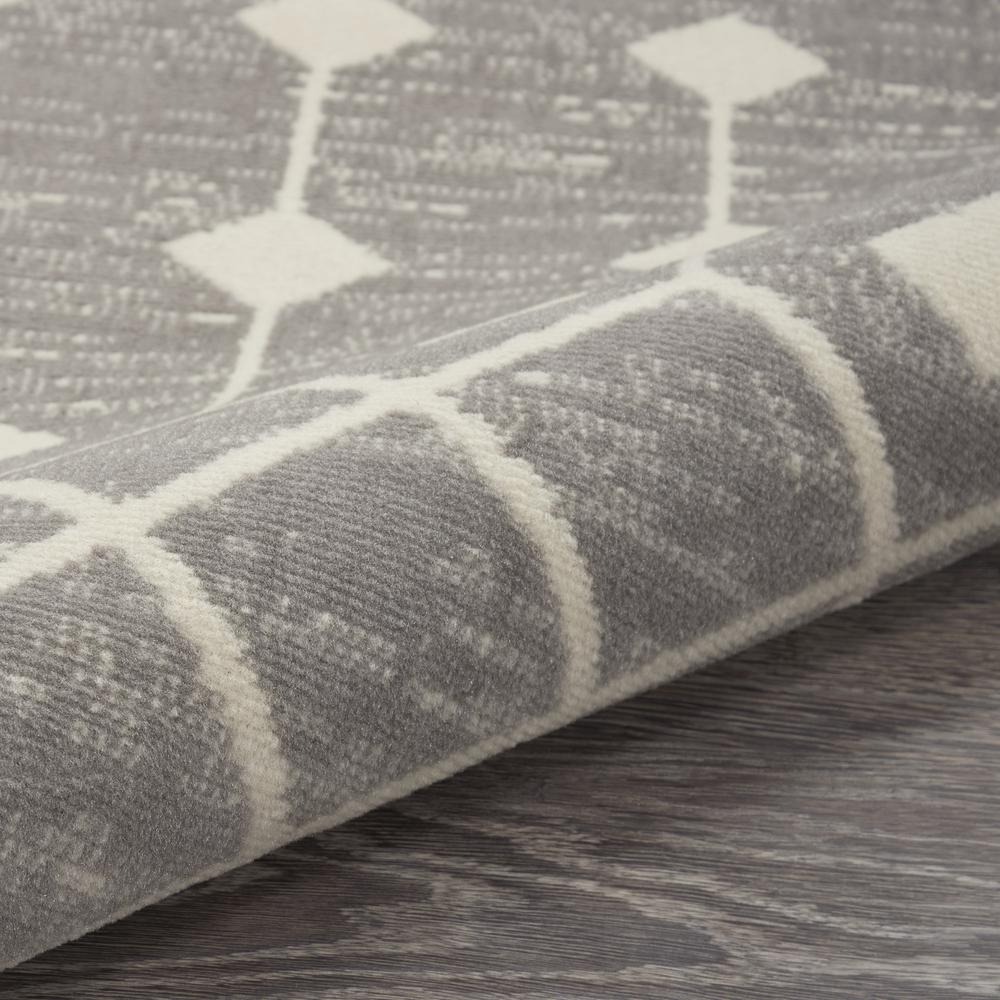GRF37 Grafix Grey Area Rug- 8'6"x12'. Picture 7